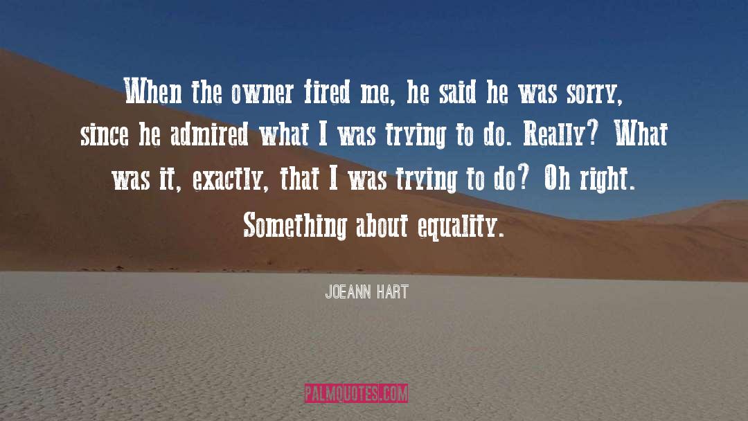 Women Writers quotes by JoeAnn Hart