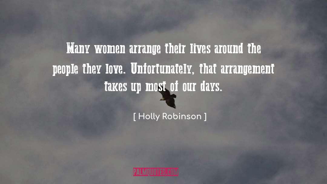 Women Writing quotes by Holly Robinson