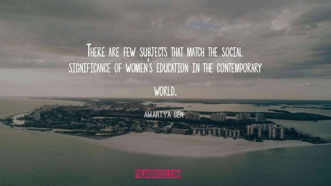 Womens Education quotes by Amartya Sen