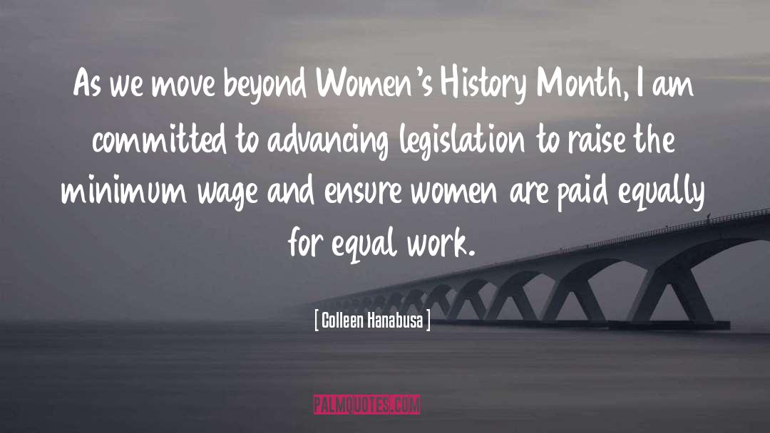 Womens History quotes by Colleen Hanabusa
