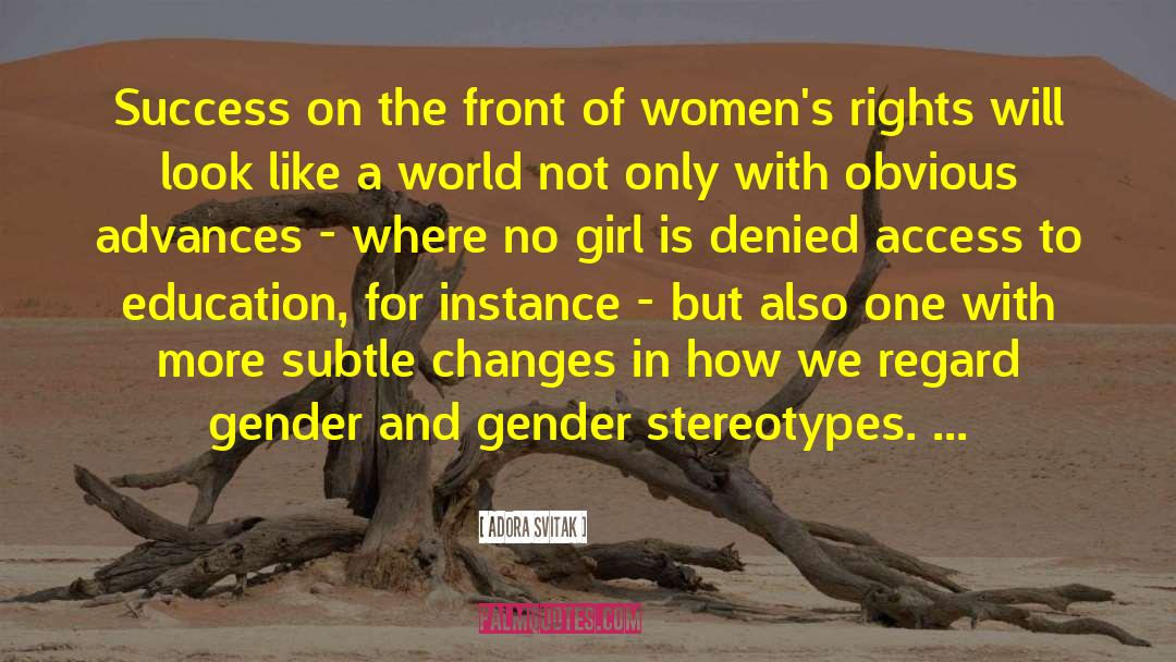 Womens Rights quotes by Adora Svitak