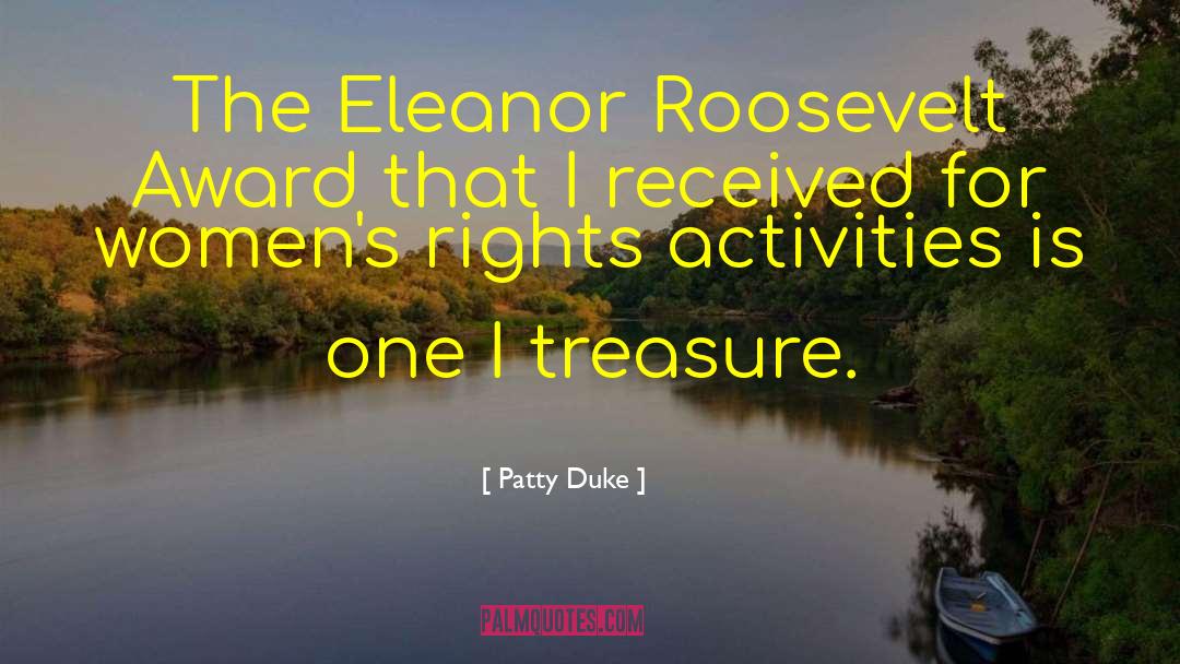 Womens Rights quotes by Patty Duke