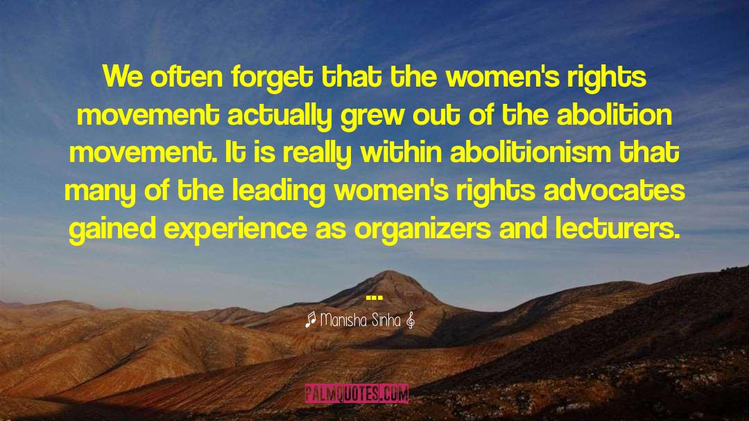 Womens Rights quotes by Manisha Sinha