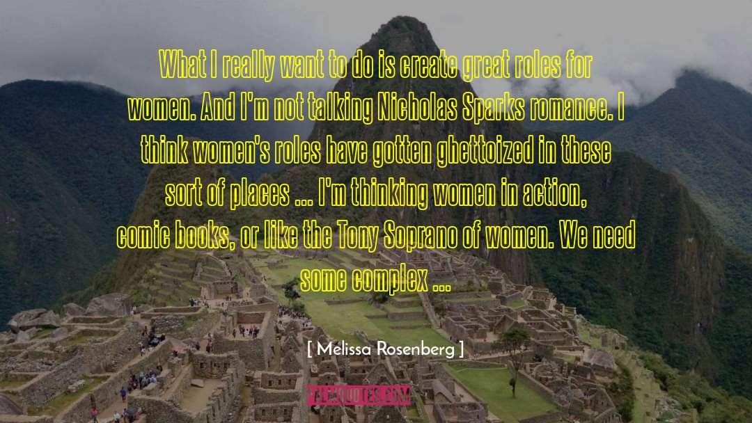 Womens Roles quotes by Melissa Rosenberg