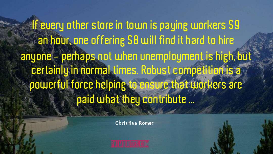 Won T Contribute To quotes by Christina Romer