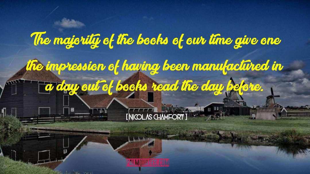 Wonder Of Books quotes by Nicolas Chamfort