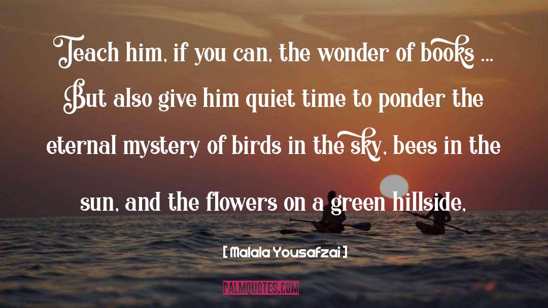 Wonder Of Books quotes by Malala Yousafzai