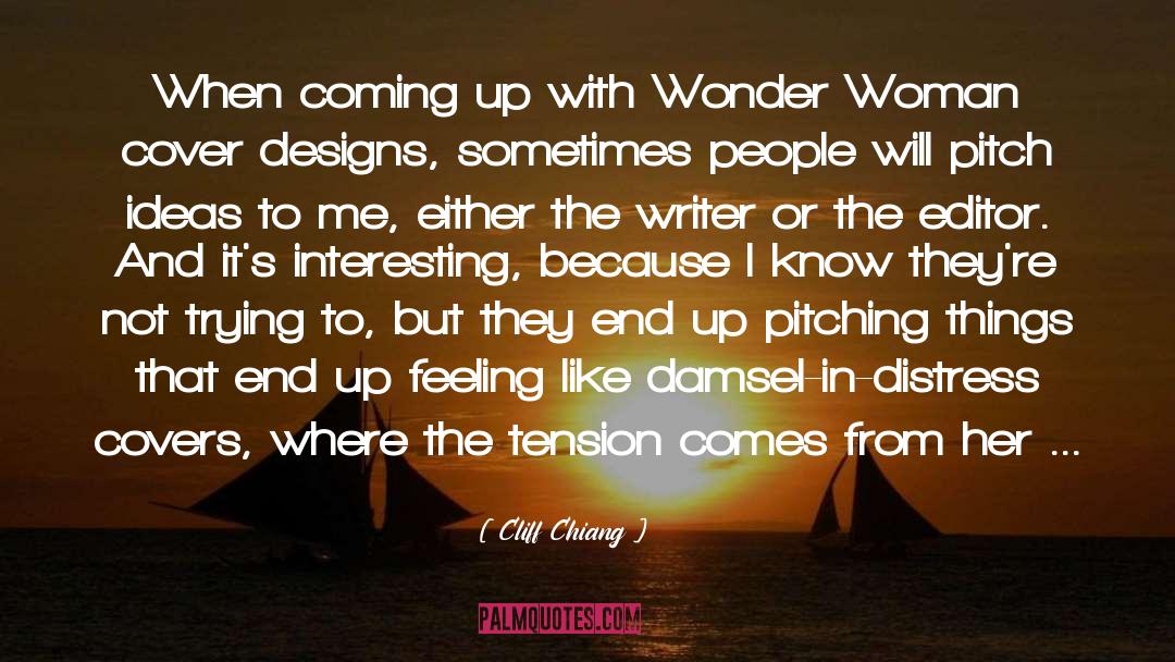 Wonder Woman quotes by Cliff Chiang