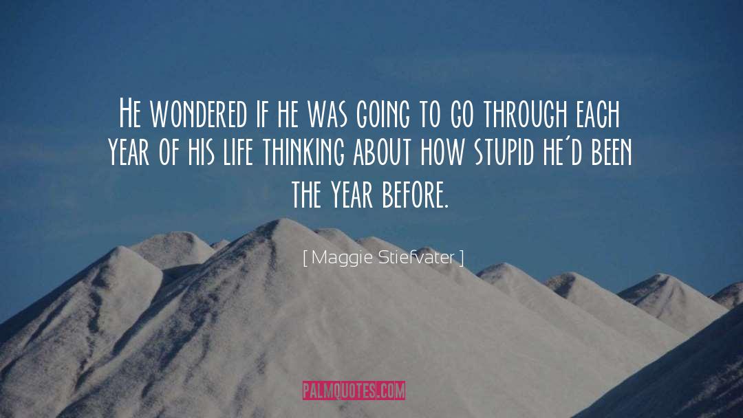 Wondered quotes by Maggie Stiefvater