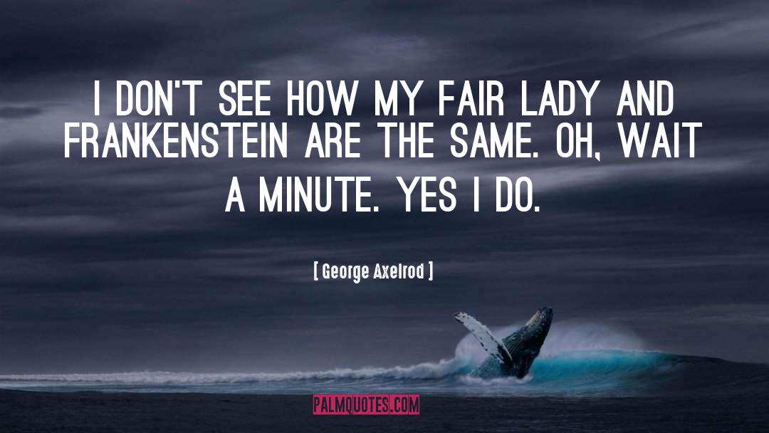 Wonderful Lady quotes by George Axelrod