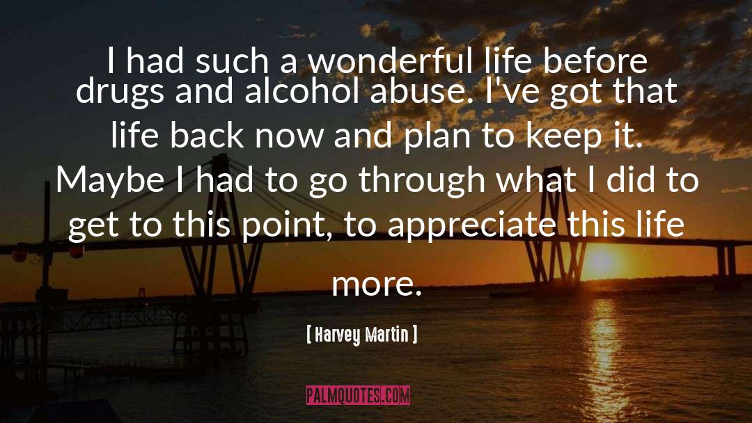 Wonderful Life quotes by Harvey Martin