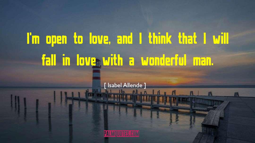 Wonderful Man quotes by Isabel Allende