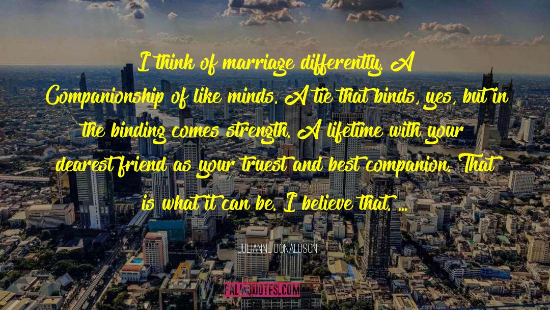 Wonderful Marriage quotes by Julianne Donaldson