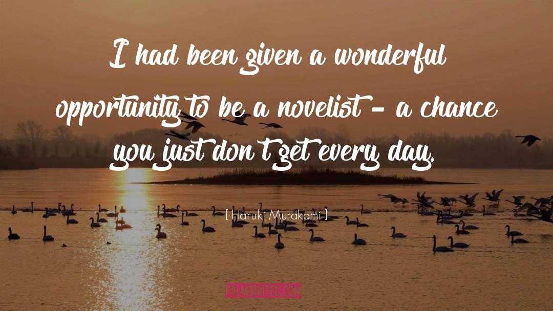 Wonderful Morning quotes by Haruki Murakami