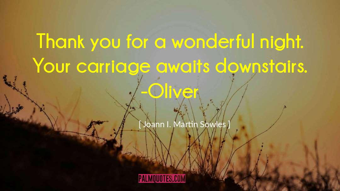 Wonderful Night quotes by Joann I. Martin Sowles