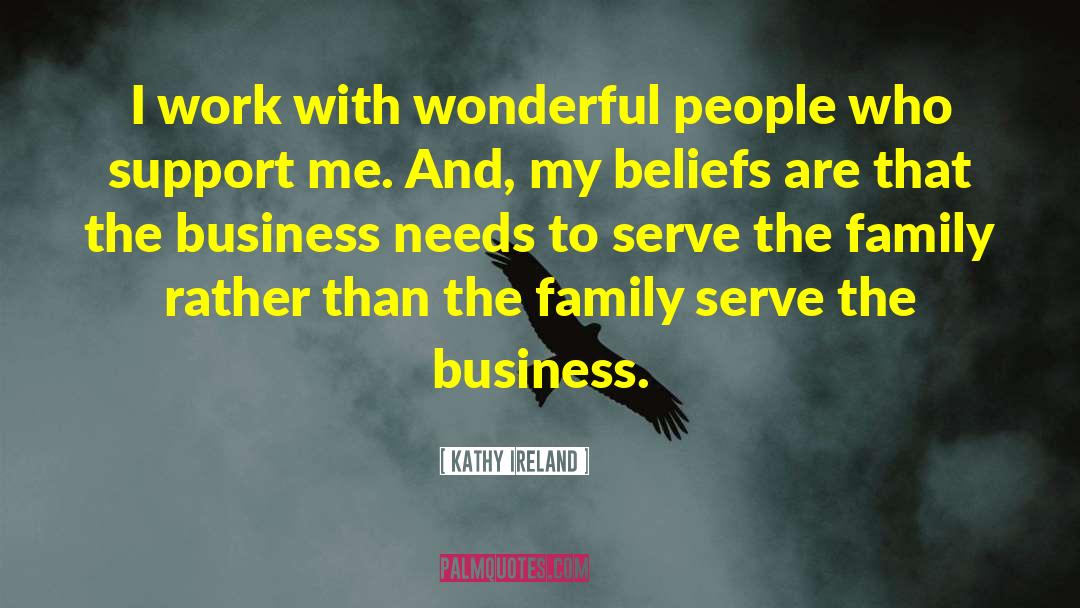 Wonderful People quotes by Kathy Ireland