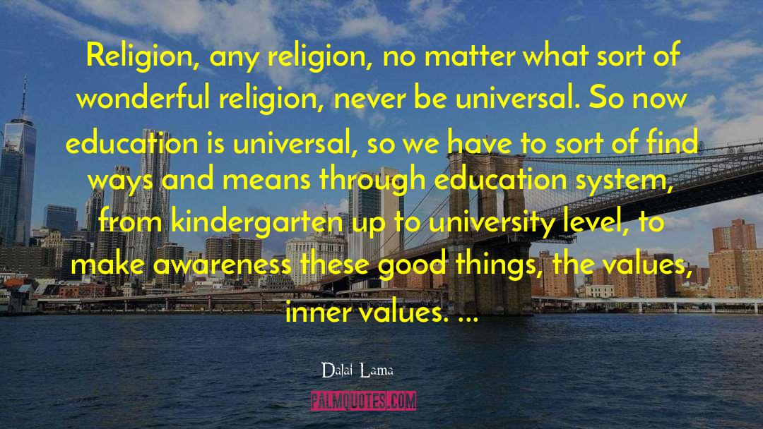 Wonderful Teacher quotes by Dalai Lama