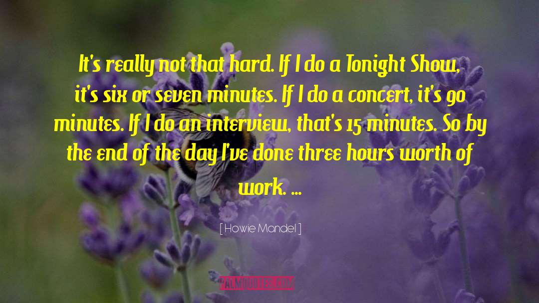 Wonderful Tonight quotes by Howie Mandel