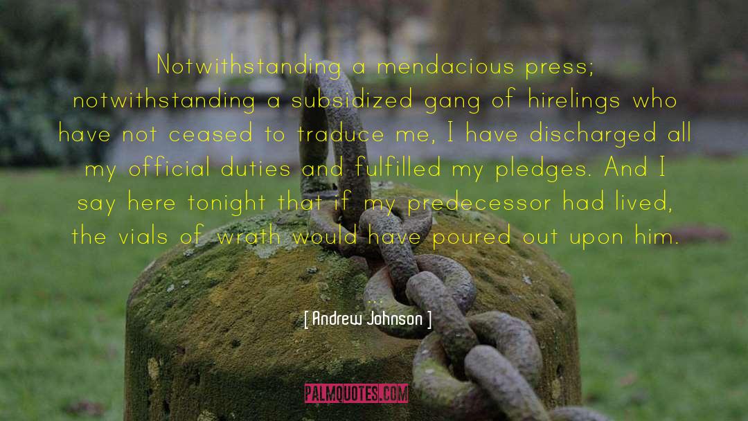 Wonderful Tonight quotes by Andrew Johnson