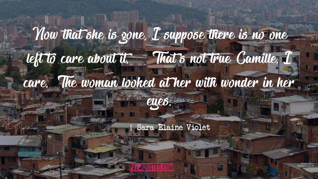 Wonderful Woman quotes by Sara Elaine Violet