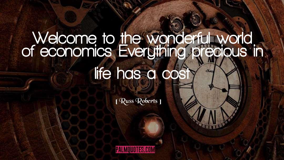 Wonderful World quotes by Russ Roberts