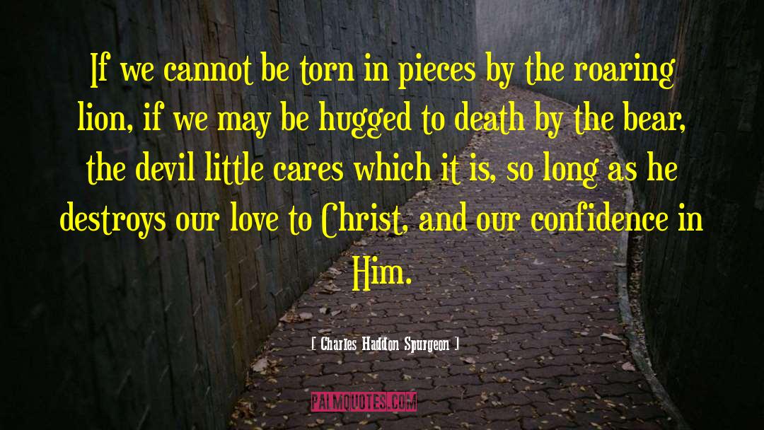 Wondering If He Cares quotes by Charles Haddon Spurgeon