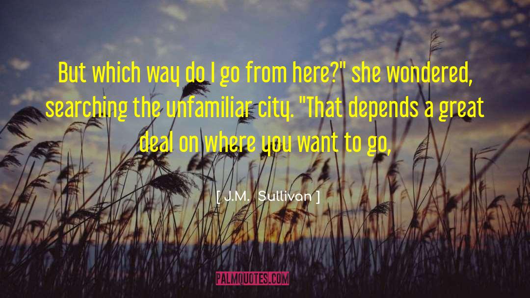 Wonderland quotes by J.M.  Sullivan