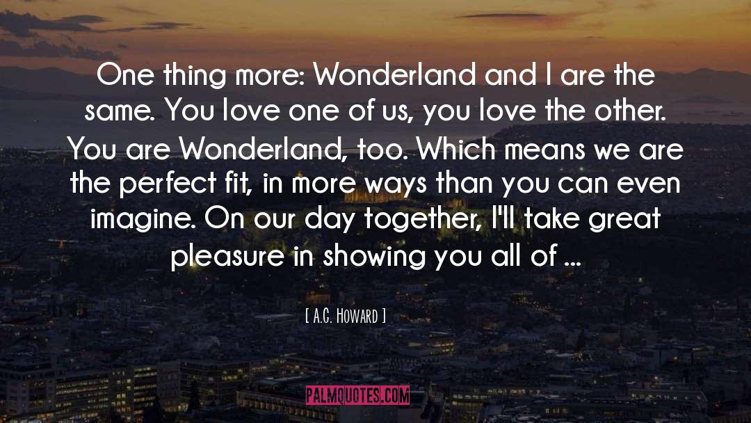 Wonderland quotes by A.G. Howard