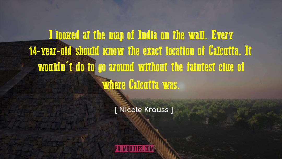 Wonogiri Map quotes by Nicole Krauss