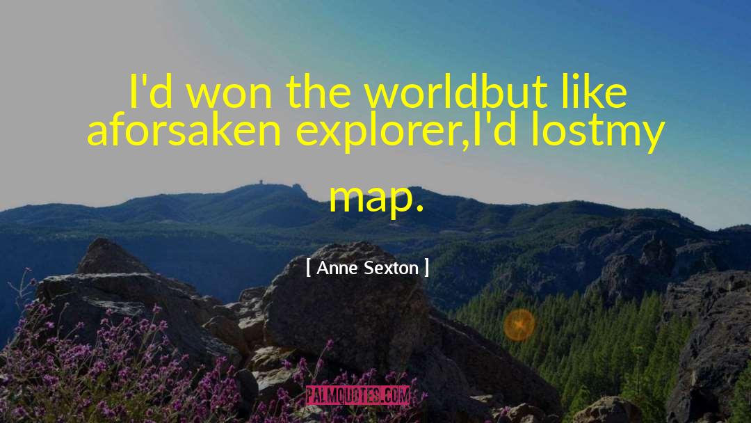 Wonogiri Map quotes by Anne Sexton