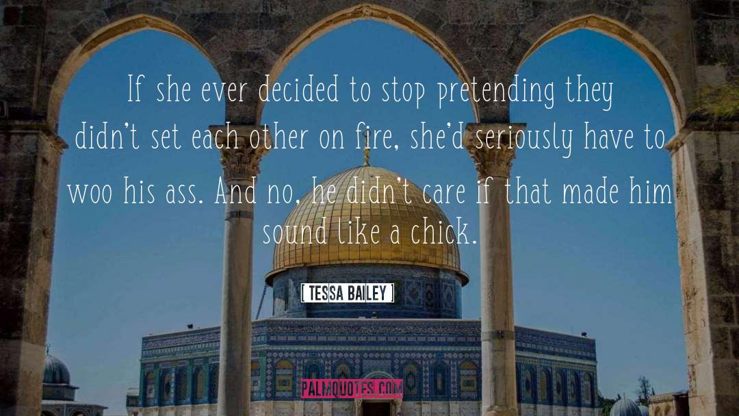 Woo quotes by Tessa Bailey