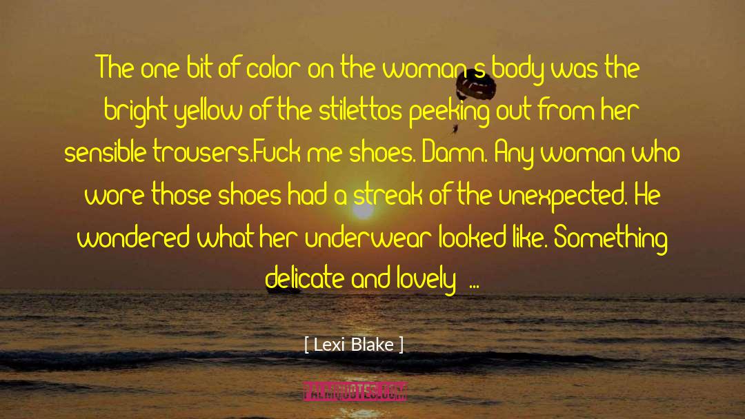 Wooden Shoes quotes by Lexi Blake