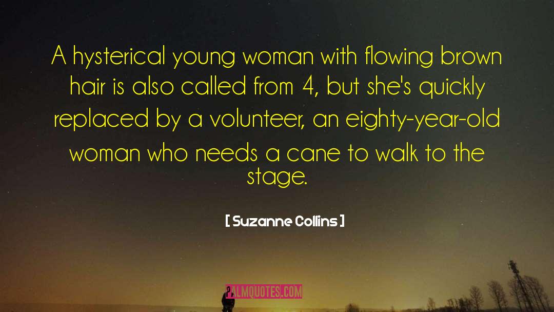 Woofing Volunteer quotes by Suzanne Collins