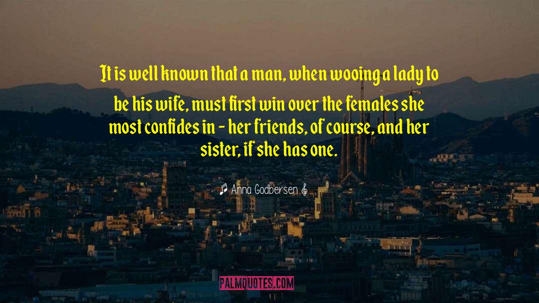 Wooing quotes by Anna Godbersen