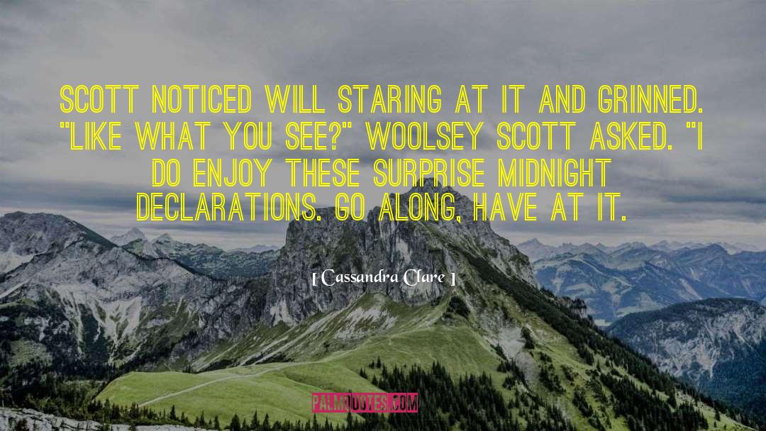 Woolsey Scott quotes by Cassandra Clare