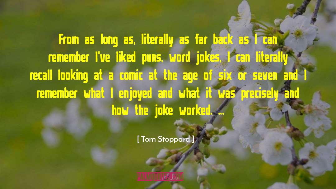 Word Association quotes by Tom Stoppard