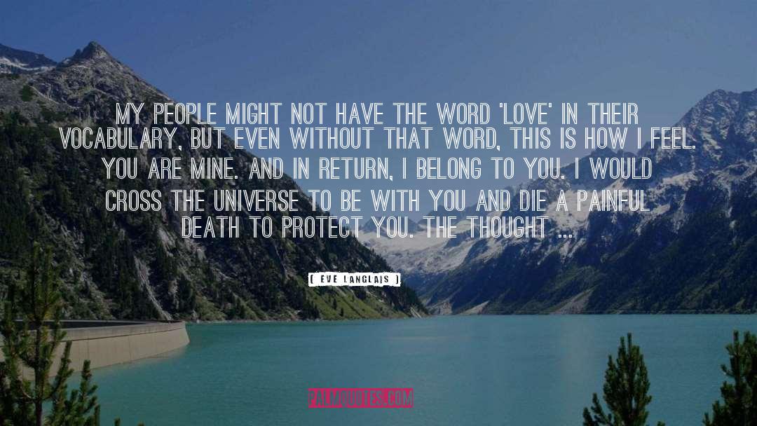 Word Love quotes by Eve Langlais