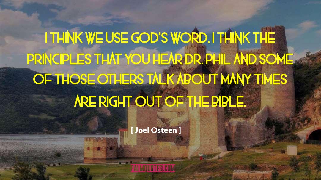 Word Of God Speak quotes by Joel Osteen