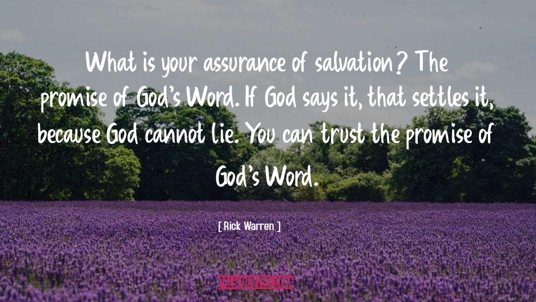 Word Of God Speak quotes by Rick Warren