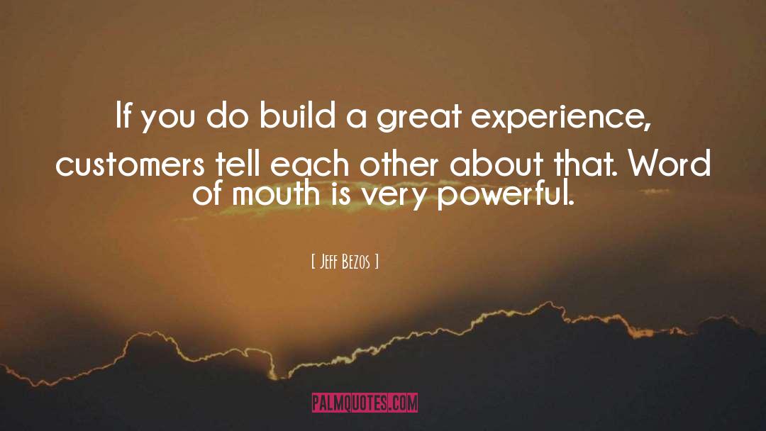 Word Of Mouth quotes by Jeff Bezos