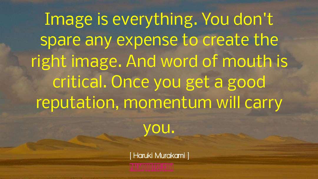 Word Of Mouth quotes by Haruki Murakami