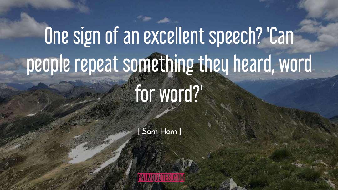 Word People quotes by Sam Horn