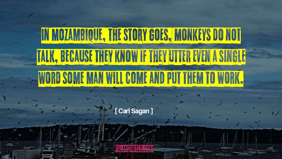 Word Stories quotes by Carl Sagan