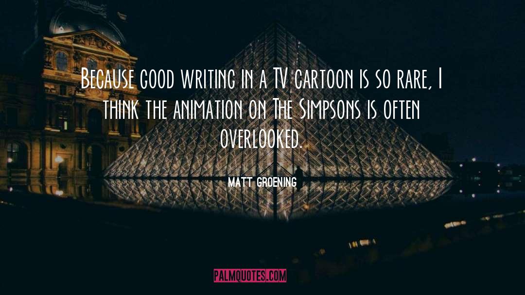 Word Why Cartoon quotes by Matt Groening