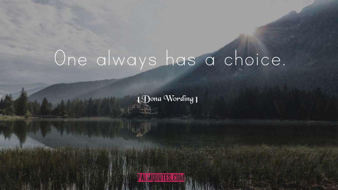 Wording quotes by Dona Wording