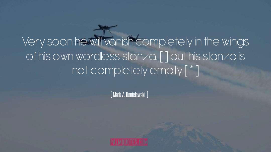 Wordless quotes by Mark Z. Danielewski