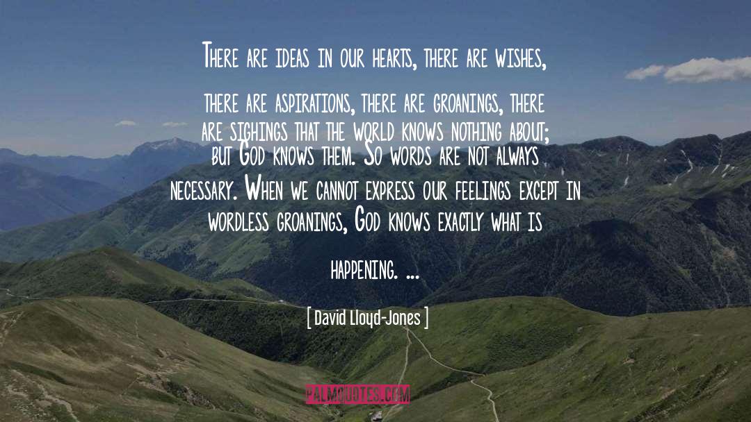 Wordless quotes by David Lloyd-Jones