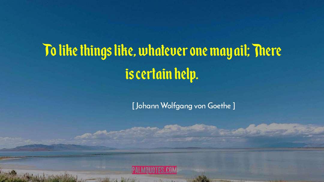 Wordon Help quotes by Johann Wolfgang Von Goethe