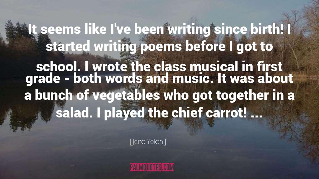 Words And Music quotes by Jane Yolen
