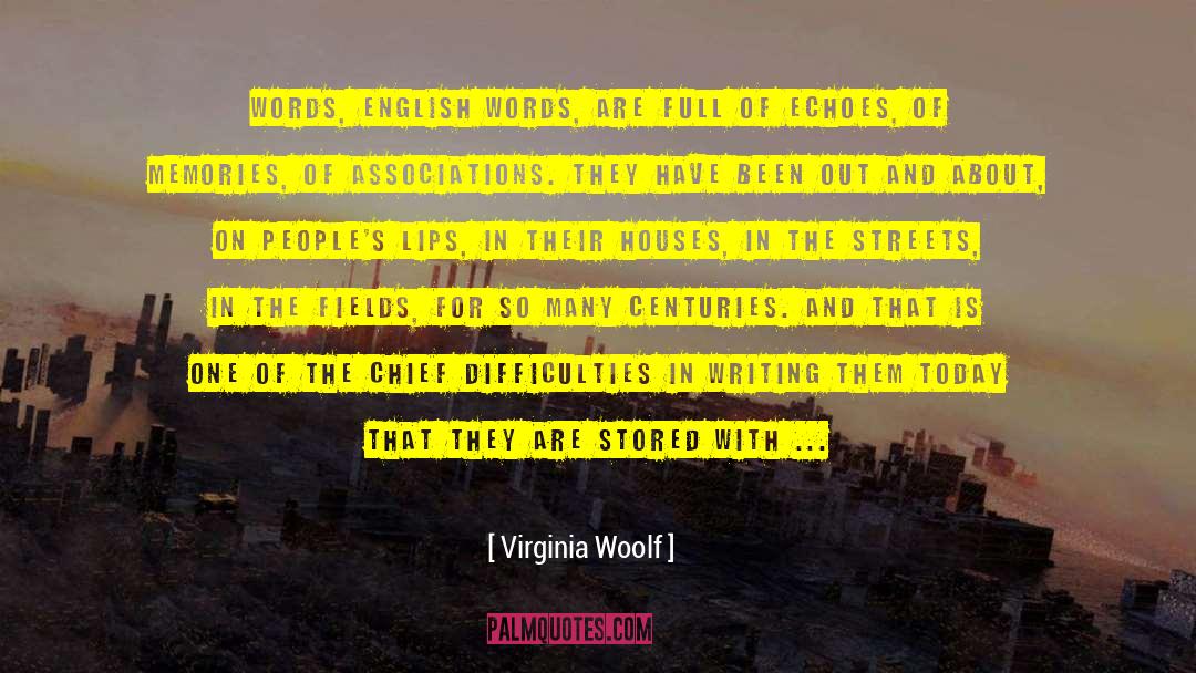 Words Are Powerful quotes by Virginia Woolf